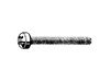 CROSS RECESSED PAN HEAD SCREWS Steel Zinc Plated, Yellow and Black Passivated
