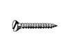  SLOTTED COUNTERSUNK HEAD TAPPING SCREWS Steel Zinc Plated and Steel Nickel Plated