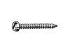 SLOTTED PAN HEAD TAPPING SCREWS Steel Zinc Plated and Steel Nickel Plated