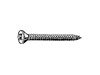 CROSS RECESSED COUNTERSUNK HEAD TAPPING SCREW Steel Zinc Plated