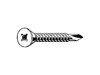SELF-DRILLING COUNTERSUNK SCREWS with SR-RECESS Steel Zinc Plated