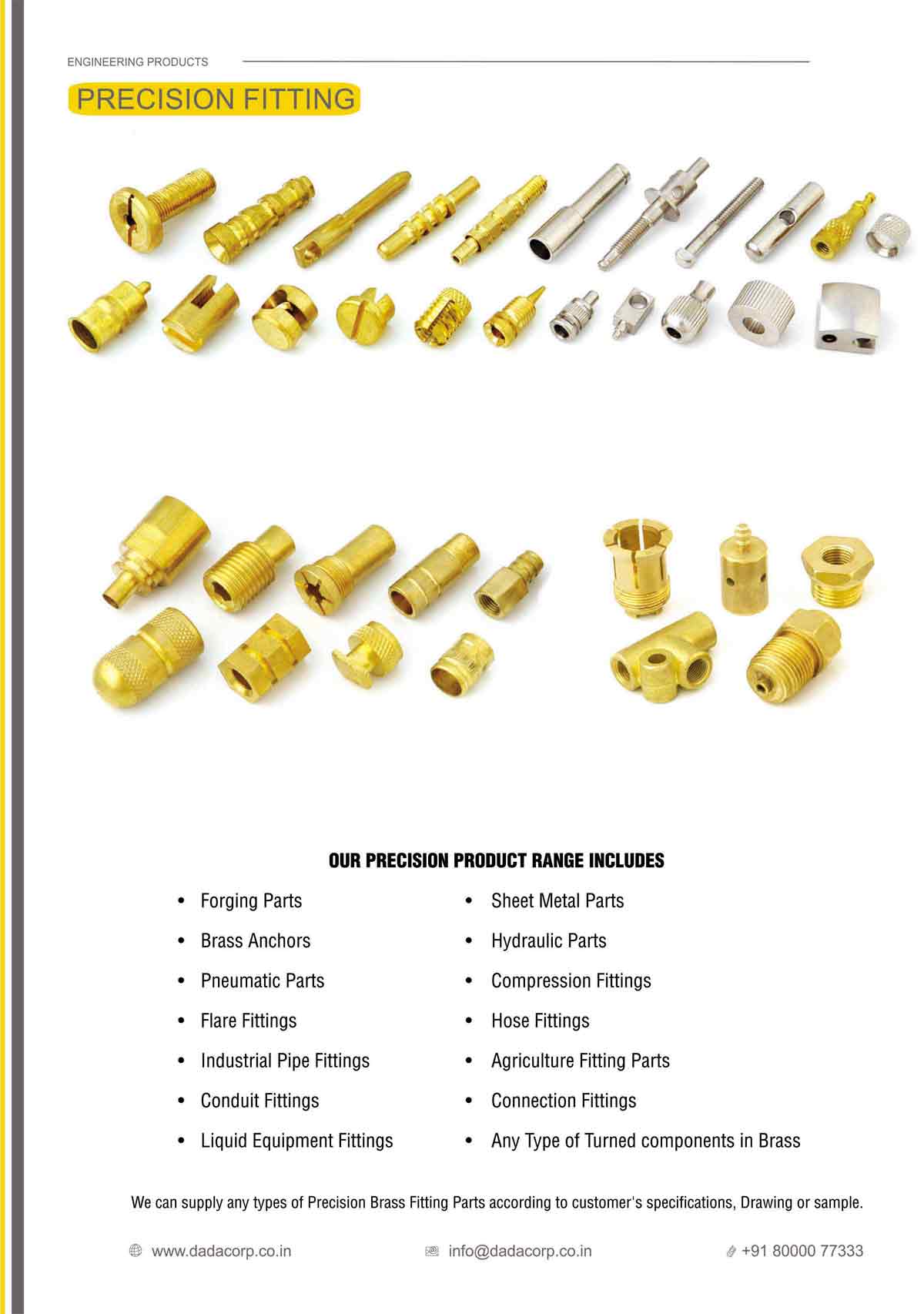 dadacorporation-Precision Fitting Parts