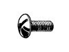 SLOTTED MUSHROOM HEAD SCREWS