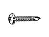 SELF-DRILLING CROSS RECESSED PAN HEAD SCREWS - SN Aluminium