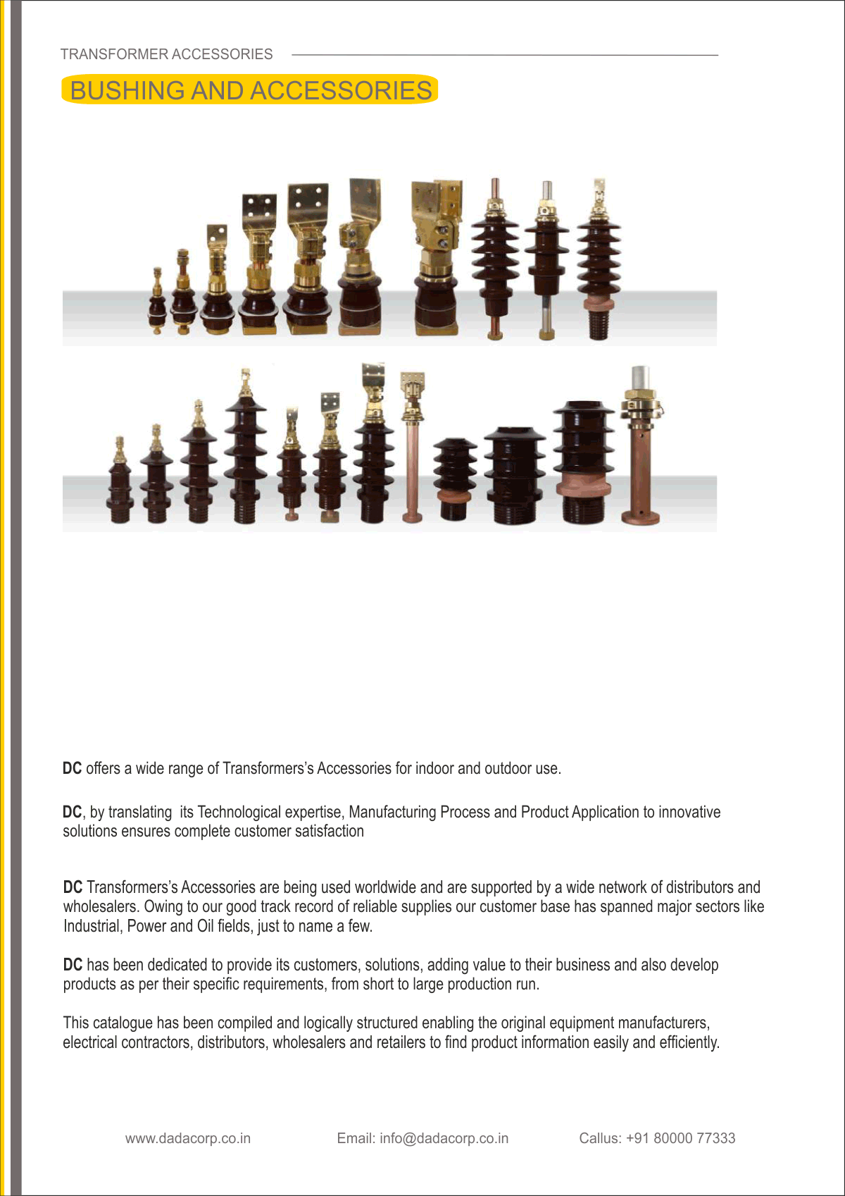 Ceramic Bushing / Transformer Bushing